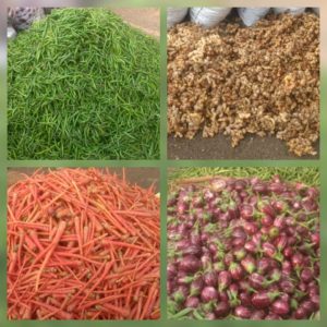Green Chillies, Small Brinjal, Red carrots, Ginger- Pune Vegetable Wholesale Market