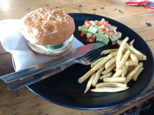 Burger @ Shiva Cafe