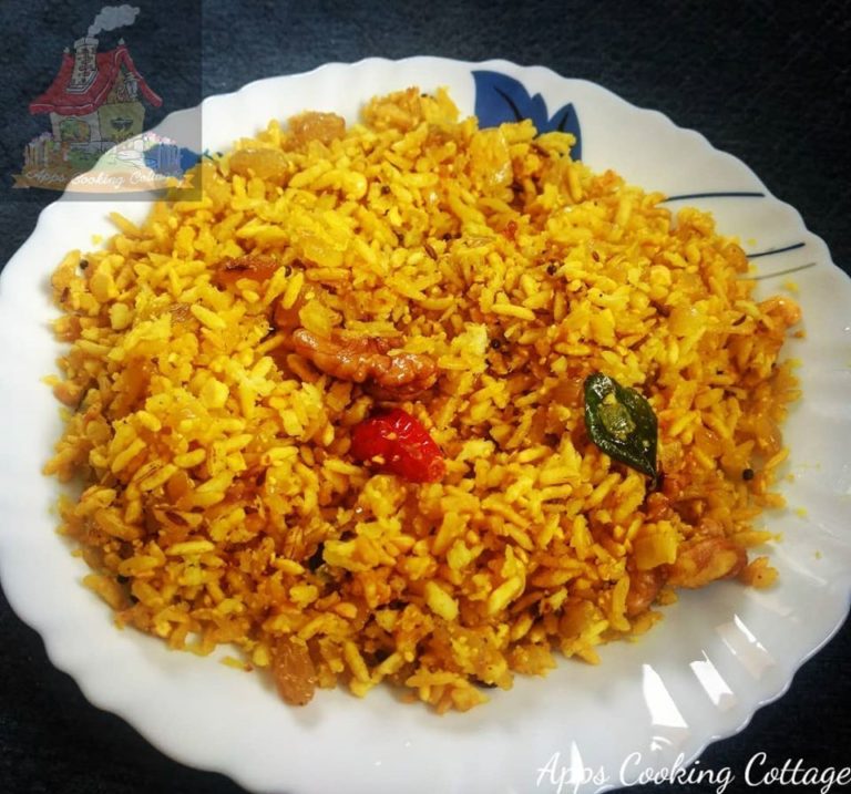 Sushila - A quick snack recipe for those who love puffed rice